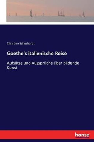 Cover of Goethe's italienische Reise