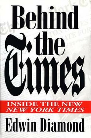 Cover of Behind the Times