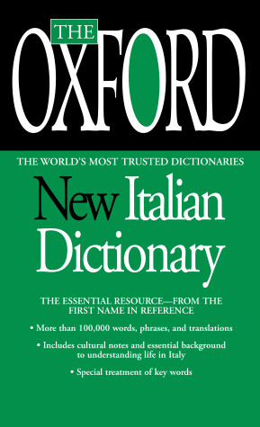 Cover of The Oxford New Italian Dictionary