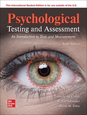 Book cover for Psychological Testing and Assessment ISE