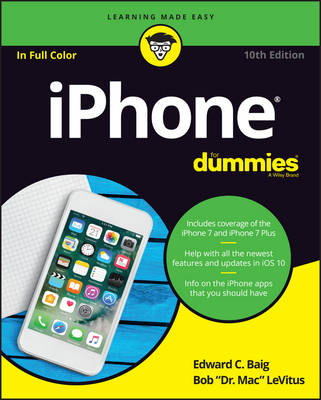 Book cover for iPhone For Dummies