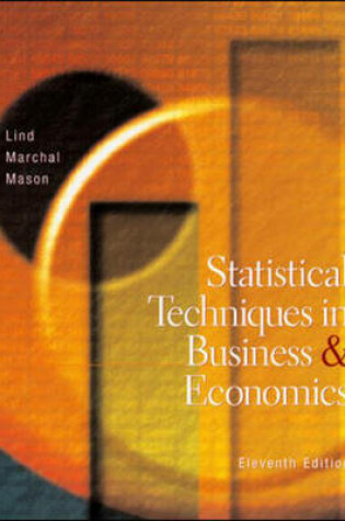 Cover of Statistical Techniques in Business and Economics with Student CD and Powerweb