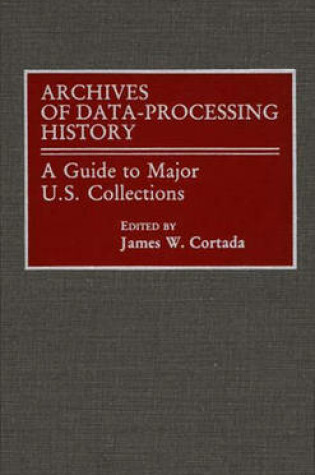 Cover of Archives of Data-Processing History