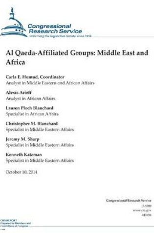 Cover of Al Qaeda-Affiliated Groups