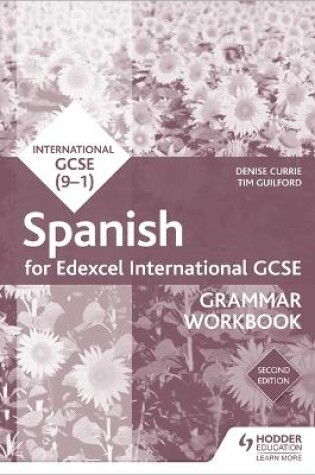 Cover of Edexcel International GCSE Spanish Grammar Workbook Second Edition