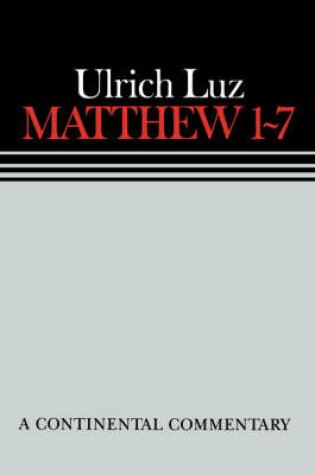 Cover of Matthew 1 - 7