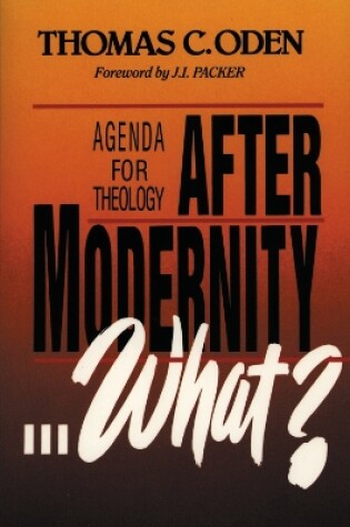 Cover of After Modernity . . . What?