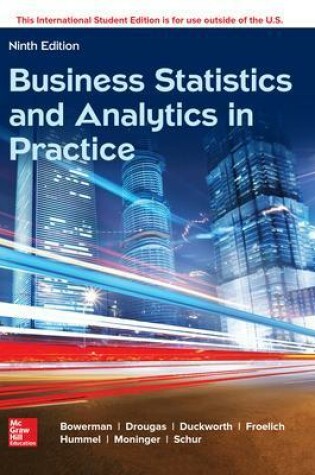 Cover of ISE Business Statistics and Analytics in Practice