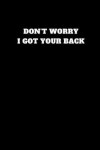 Book cover for Don't Worry I Got Your Back