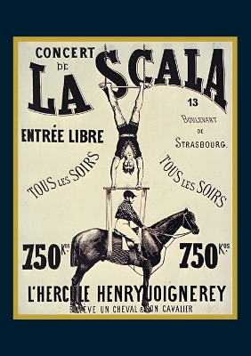 Cover of Carnet Blanc, Affiche La Scala "L'Hercule"