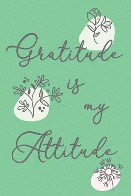 Book cover for Gratitude is my Attitude Soft Cover Journal