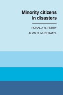 Book cover for Minority Citizens in Disasters