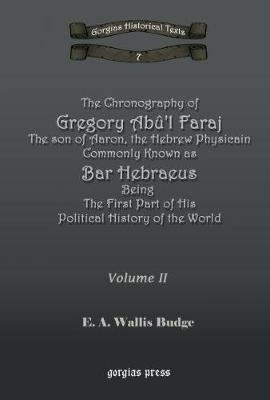 Cover of The Chronography of Bar Hebraeus (Vol 2)