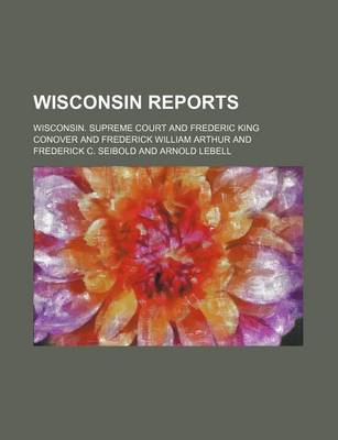 Book cover for Wisconsin Reports (Volume 160)