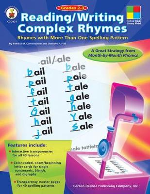 Book cover for Reading/Writing Complex Rhymes, Grades 1 - 3