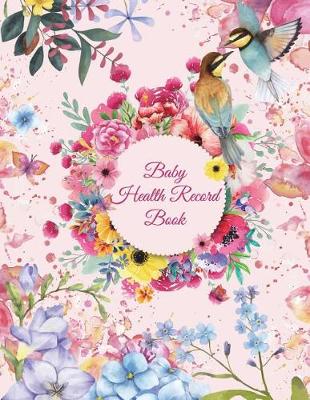 Book cover for Baby Health Record Book