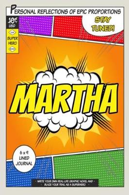 Book cover for Superhero Martha