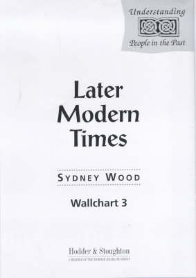 Book cover for Later Modern Times Wallchart