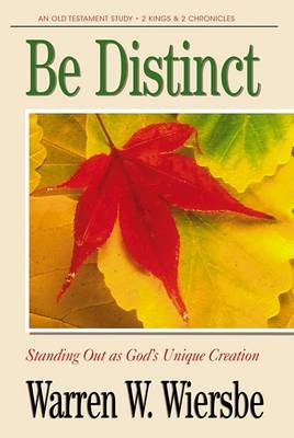 Cover of Be Distinct (2 Kings, 2 Chronicles)