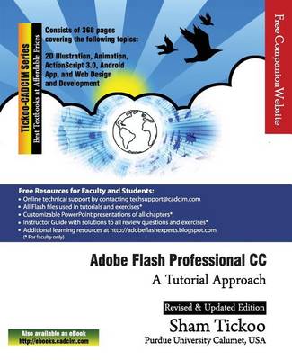 Book cover for Adobe Flash Professional CC