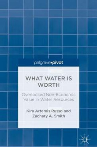 Cover of What Water Is Worth: Overlooked Non-Economic Value in Water Resources