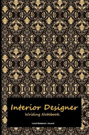 Cover of Interior designer writing notebook