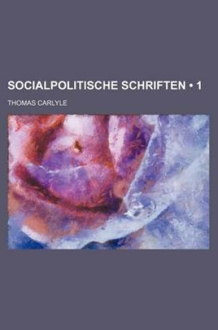 Cover of Socialpolitische Schriften (1)