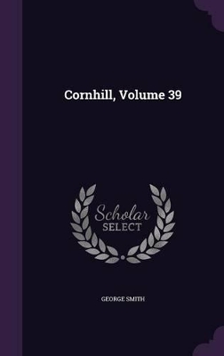 Book cover for Cornhill, Volume 39