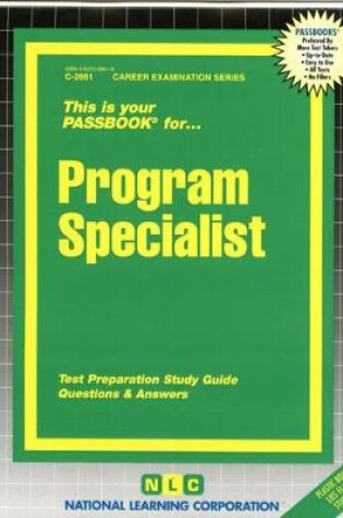 Cover of Program Specialist