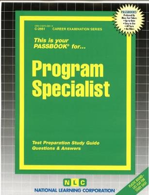 Book cover for Program Specialist