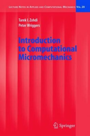 Cover of An Introduction to Computational Micromechanics
