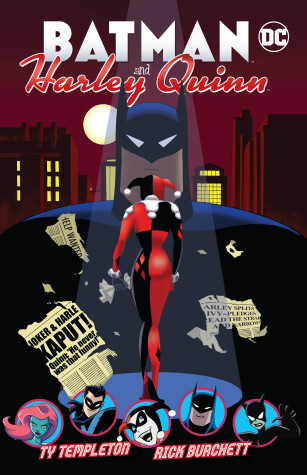 Book cover for Batman and Harley Quinn