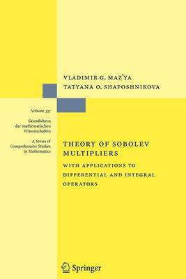 Book cover for Theory of Sobolev Multipliers