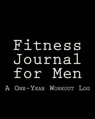 Book cover for Fitness Journal for Men