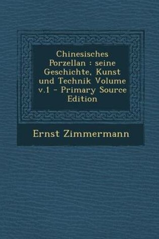 Cover of Chinesisches Porzellan