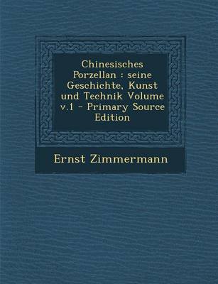 Book cover for Chinesisches Porzellan