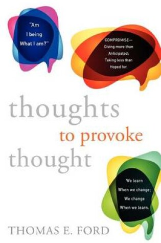 Cover of Thoughts to Provoke Thought