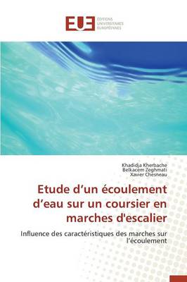 Book cover for Etude D Un Ecoulement D Eau Sur Un Coursier En Marches d'Escalier