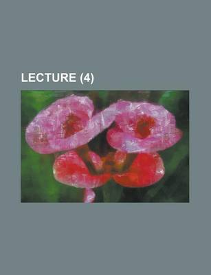 Book cover for Lecture (4)