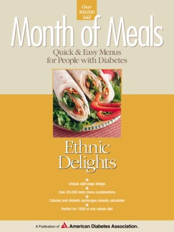 Book cover for Month of Meals: Ethnic Delights