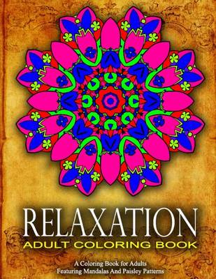 Cover of RELAXATION ADULT COLORING BOOK -Vol.16