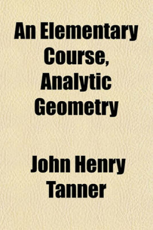 Cover of An Elementary Course, Analytic Geometry