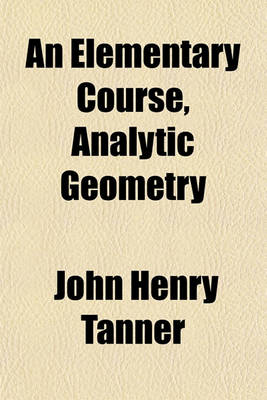 Book cover for An Elementary Course, Analytic Geometry