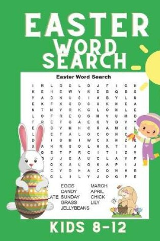 Cover of Easter Word Search Kids 8-12