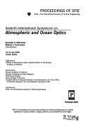 Book cover for Seventh International Symposium on Atmospheric and Ocean Optics