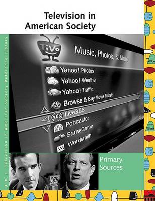 Cover of TV in Am Scty Ref Lib 3v