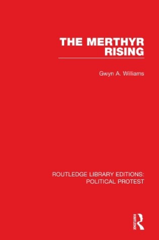 Cover of The Merthyr Rising