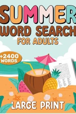 Cover of Summer Word Search for Adults