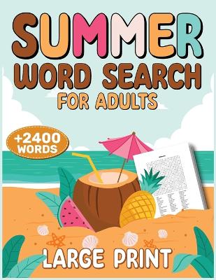 Book cover for Summer Word Search for Adults