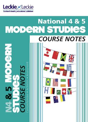 Book cover for National 4/5 Modern Studies Course Notes
